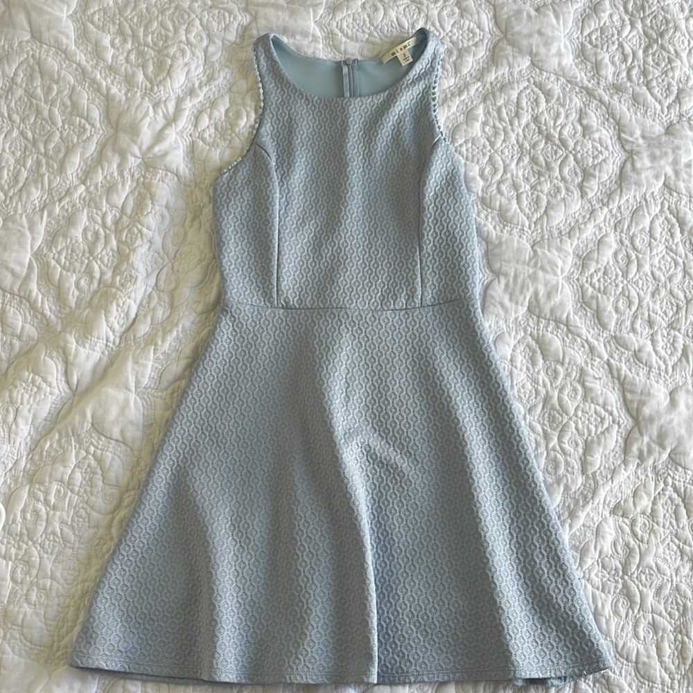 Powder Blue summer cocktail dress - Size Small
